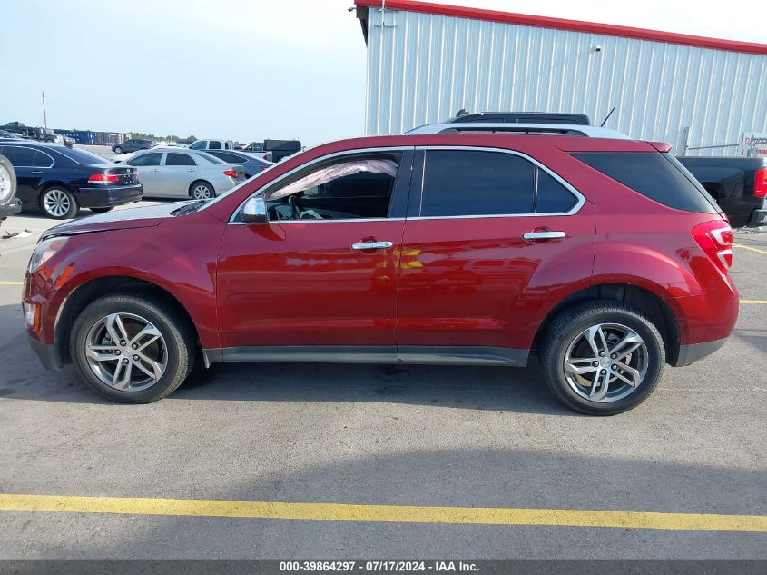 2016 Chevrolet Equinox Ltz VIN: 2GNALDEK8G6358677 Lot: 39864297