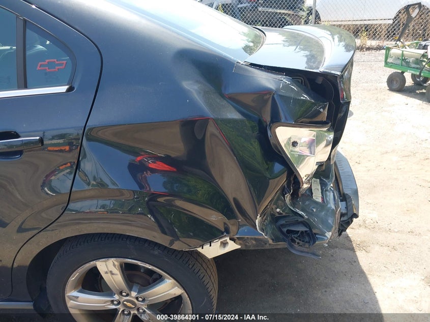 2015 Chevrolet Sonic Rs Auto VIN: 1G1JG5SB2F4147927 Lot: 39864301