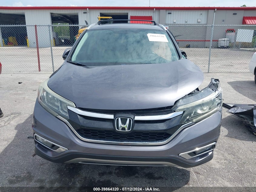 2015 Honda Cr-V Ex-L VIN: 2HKRM3H7XFH523097 Lot: 39864320