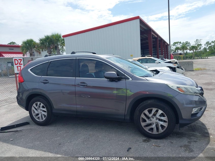 2015 Honda Cr-V Ex-L VIN: 2HKRM3H7XFH523097 Lot: 39864320