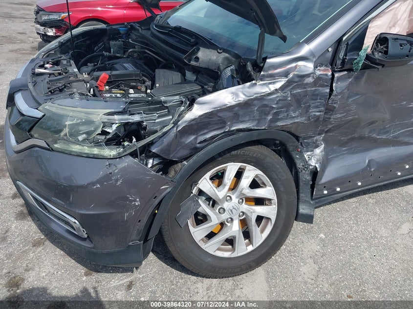 2015 Honda Cr-V Ex-L VIN: 2HKRM3H7XFH523097 Lot: 39864320