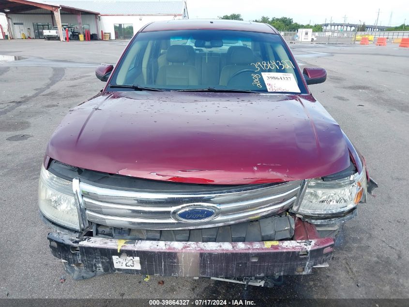 2008 Ford Taurus Sel VIN: 1FAHP24W98G127489 Lot: 39864327