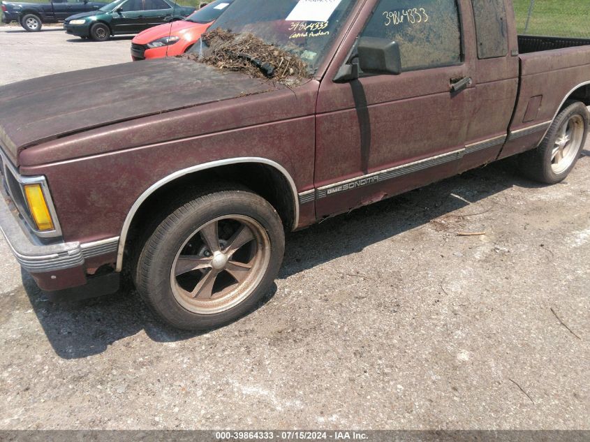 1992 GMC Sonoma VIN: 1GTCS19RXN8528510 Lot: 39864333