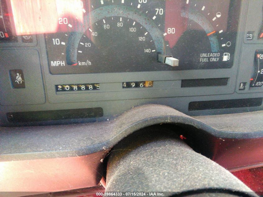 1992 GMC Sonoma VIN: 1GTCS19RXN8528510 Lot: 39864333