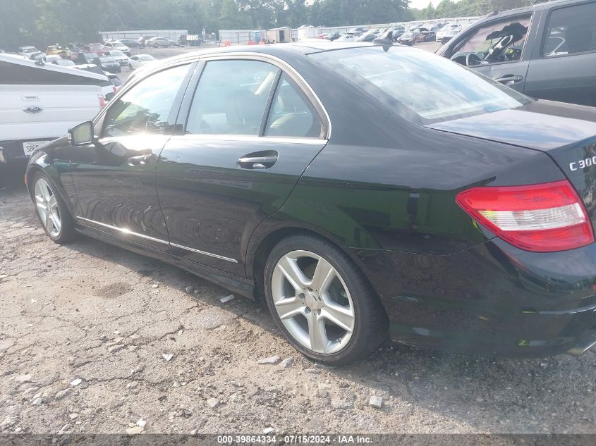 2011 Mercedes-Benz C 300 Luxury/Sport VIN: WDDGF5EBXBR140078 Lot: 39864334