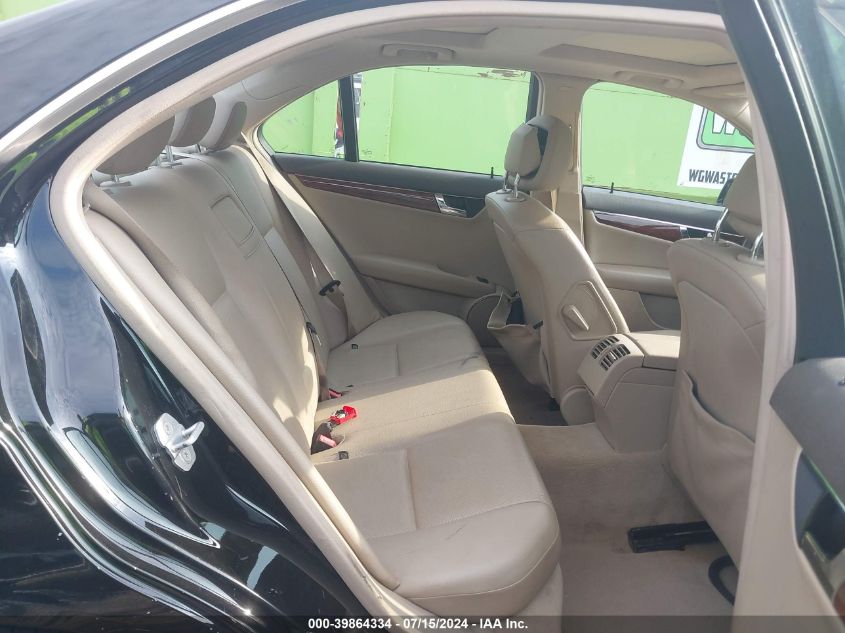 2011 Mercedes-Benz C 300 Luxury/Sport VIN: WDDGF5EBXBR140078 Lot: 39864334