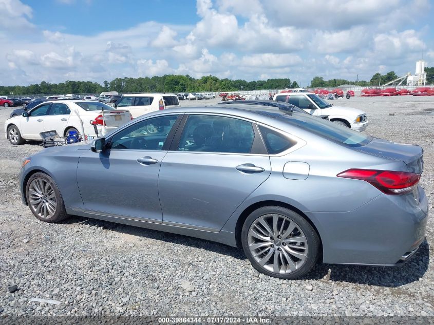 2015 Hyundai Genesis 5.0 VIN: KMHGN4JF7FU052829 Lot: 39864344