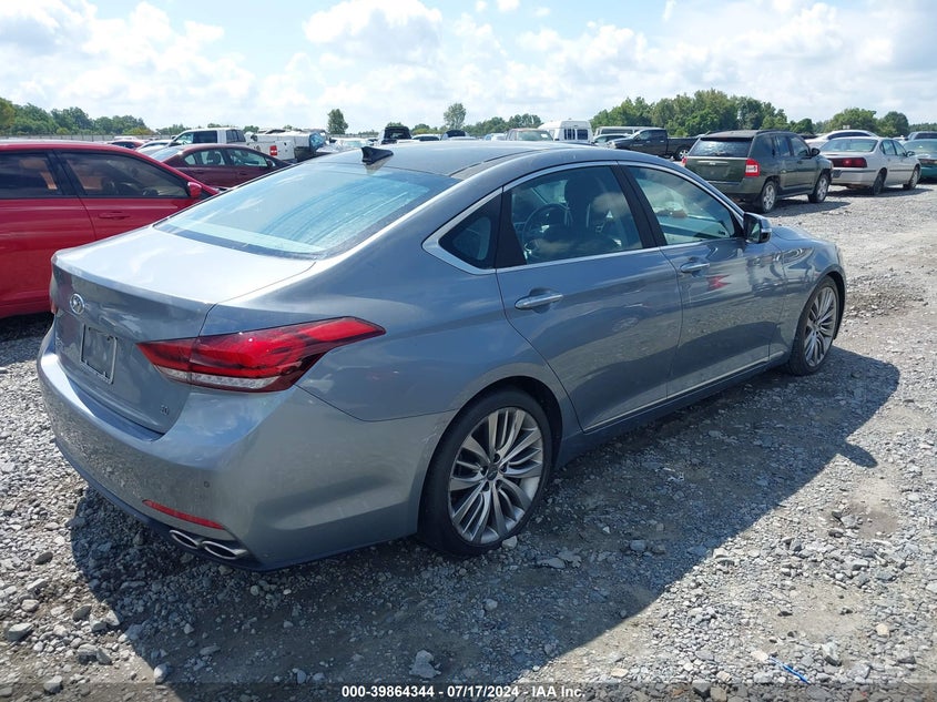 2015 Hyundai Genesis 5.0 VIN: KMHGN4JF7FU052829 Lot: 39864344