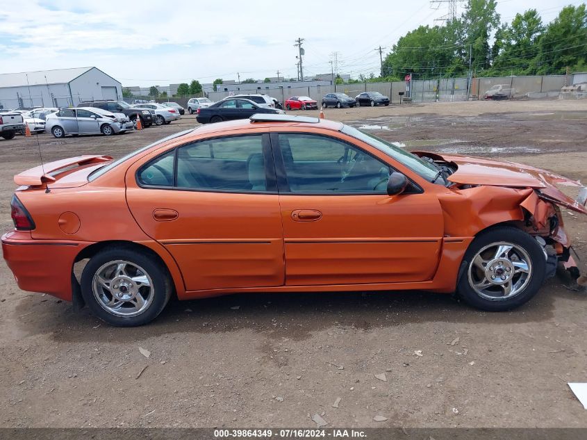 2004 Pontiac Grand Am VIN: 5HPFC4AC6BH222142 Lot: 39864349