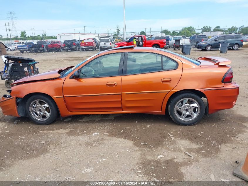 2004 Pontiac Grand Am VIN: 5HPFC4AC6BH222142 Lot: 39864349