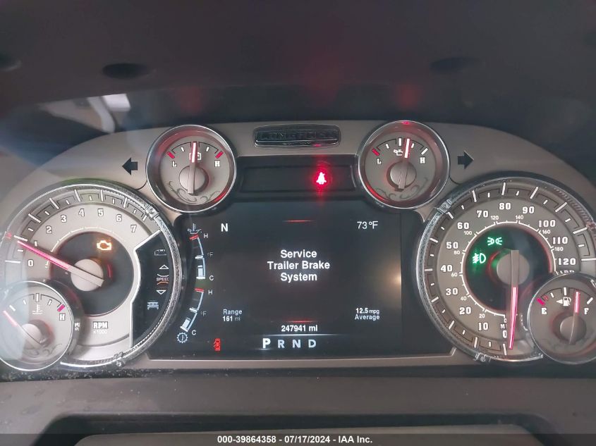 2013 Ram 1500 Laramie Longhorn Edition VIN: 1C6RR7PT9DS569680 Lot: 39864358