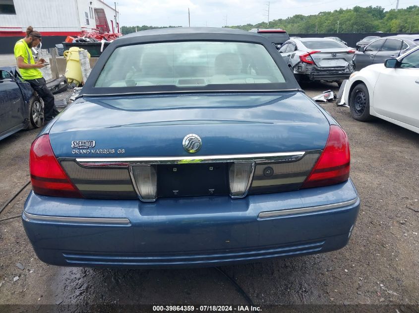 2008 Mercury Grand Marquis Gs VIN: 2MEFM74V88X614013 Lot: 39864359