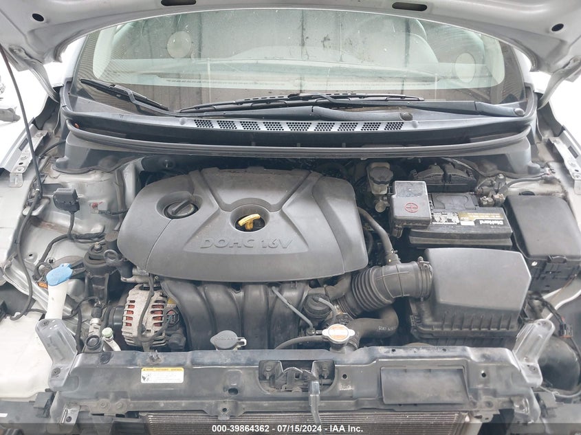 2013 Hyundai Elantra Gls VIN: 5NPDH4AE1DH151708 Lot: 39864362