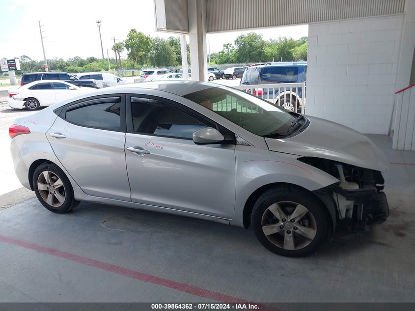 2013 Hyundai Elantra Gls VIN: 5NPDH4AE1DH151708 Lot: 39864362