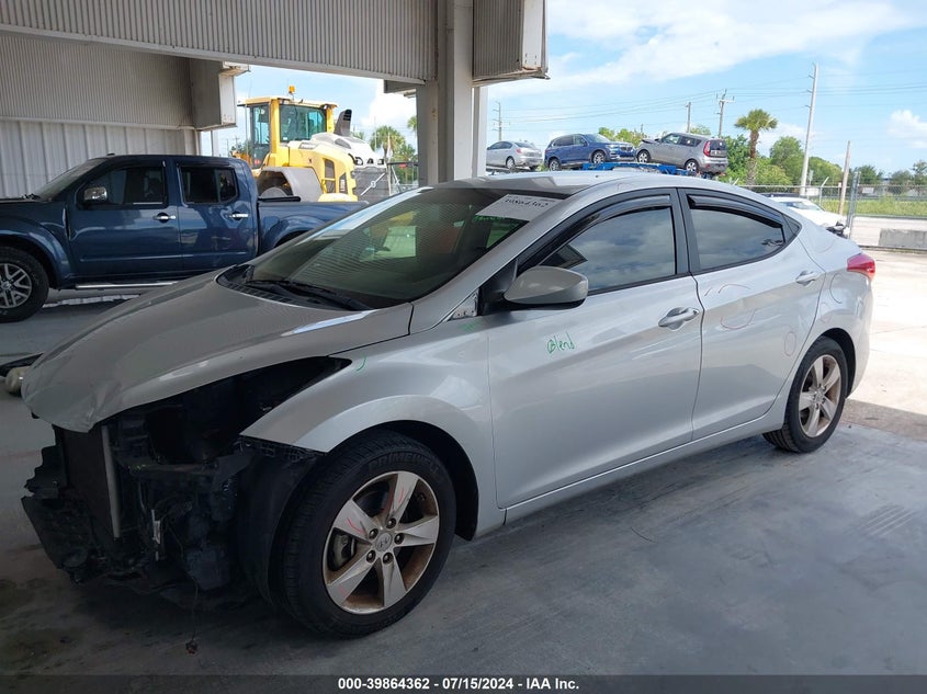 2013 Hyundai Elantra Gls VIN: 5NPDH4AE1DH151708 Lot: 39864362