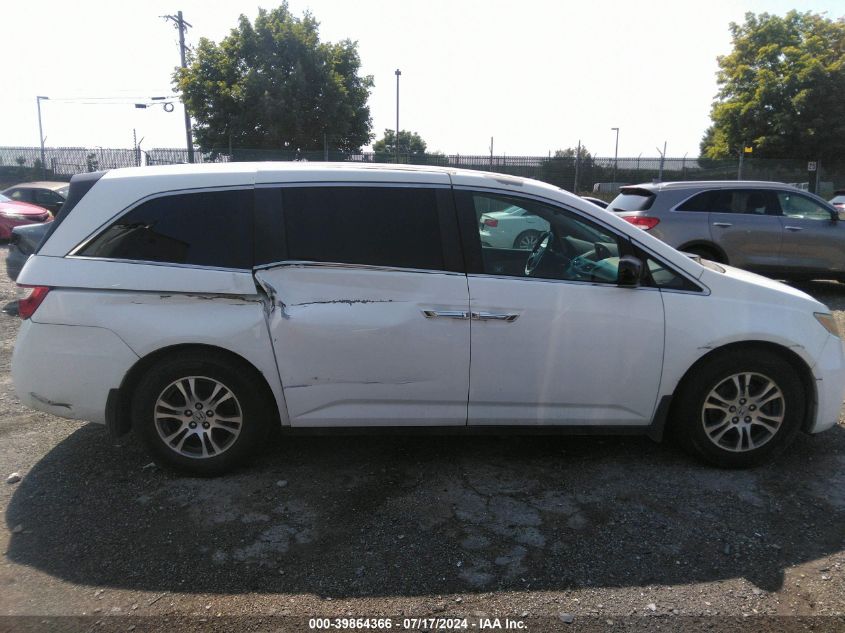 2012 Honda Odyssey Ex-L VIN: 5FNRL5H69CB057470 Lot: 39864366