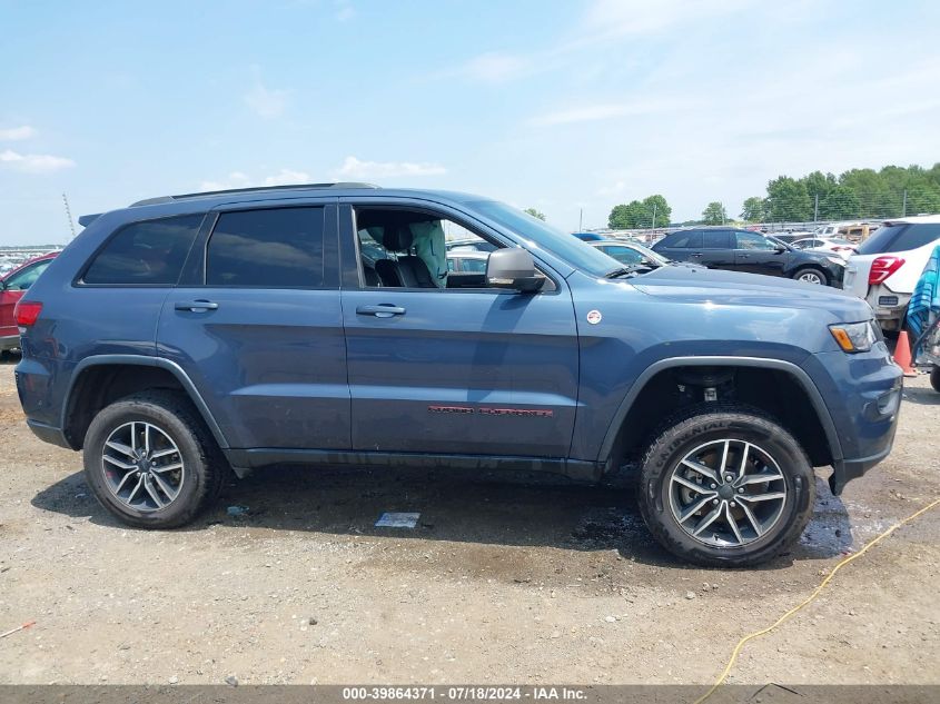 2019 Jeep Grand Cherokee Trailhawk 4X4 VIN: 1C4RJFLG5KC787173 Lot: 39864371