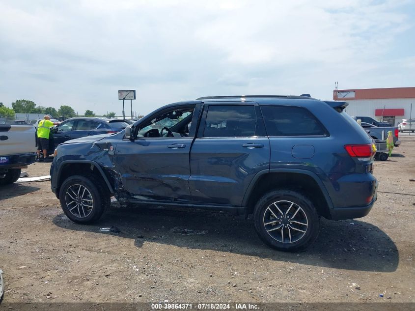 2019 Jeep Grand Cherokee Trailhawk 4X4 VIN: 1C4RJFLG5KC787173 Lot: 39864371