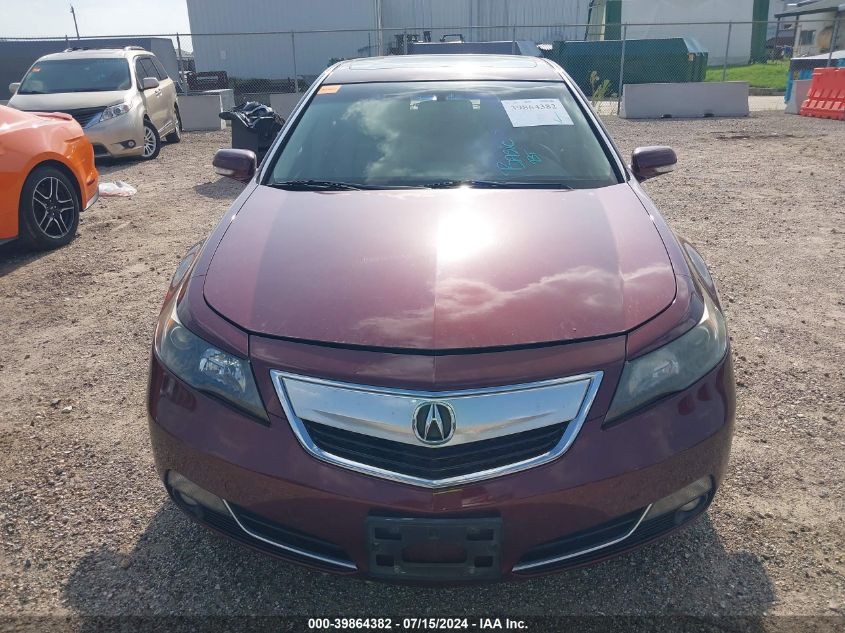 2013 Acura Tl 3.5 VIN: 19UUA8F73DA003221 Lot: 39864382