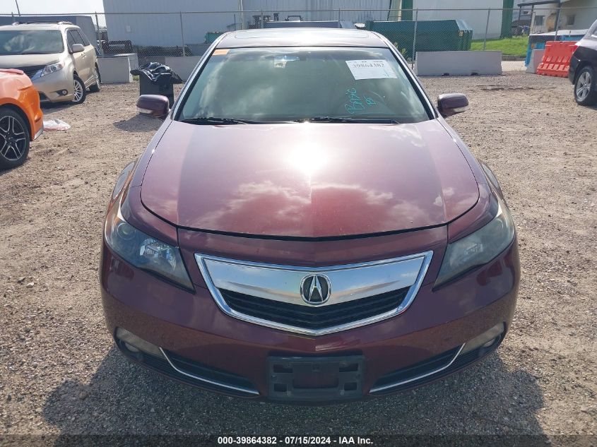 2013 Acura Tl 3.5 VIN: 19UUA8F73DA003221 Lot: 39864382