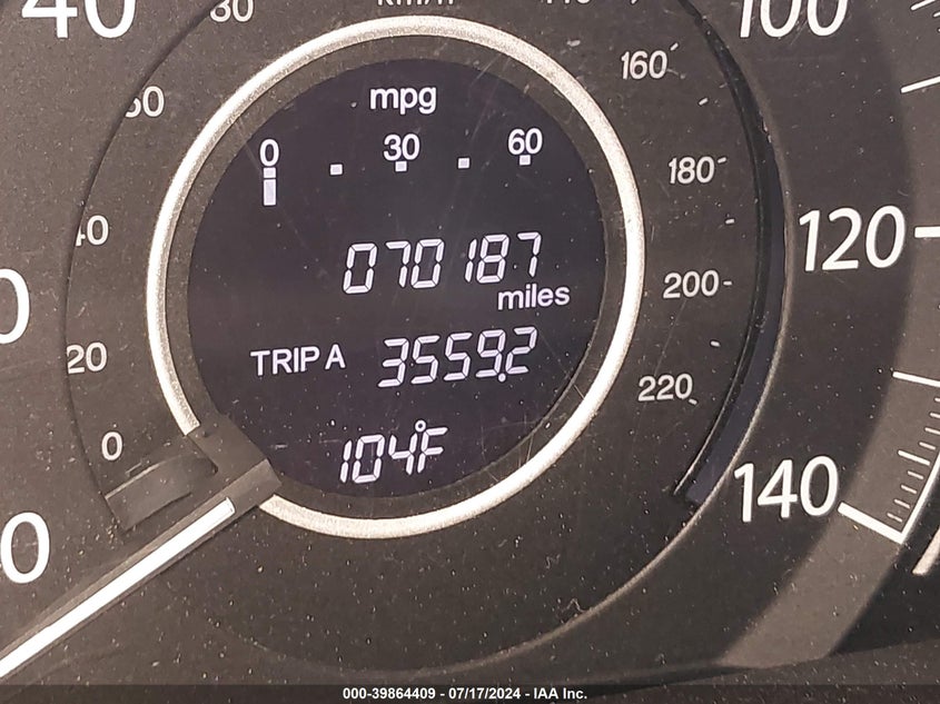 2015 HONDA CR-V EX - 2HKRM3H53FH532917