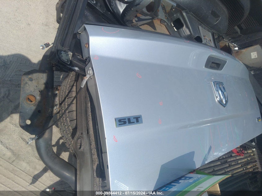 2009 Dodge Ram 1500 Slt/Sport/Trx VIN: 1D3HB18P89S722684 Lot: 39864412