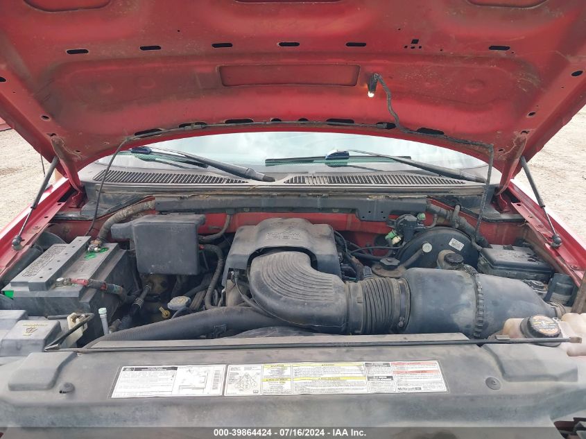 1997 Ford F-150 Lariat/Standard/Xl/Xlt VIN: 1FTDX1762VKA93869 Lot: 39864424