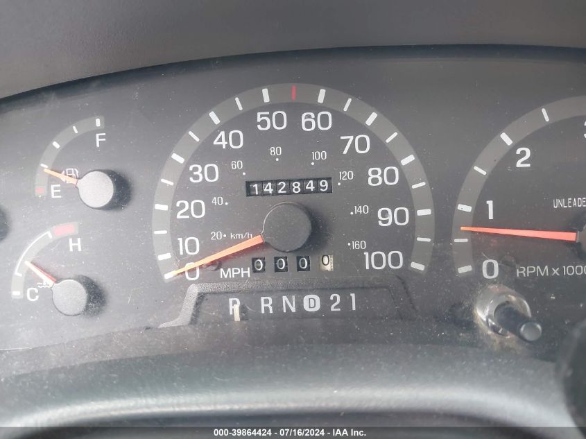 1997 Ford F-150 Lariat/Standard/Xl/Xlt VIN: 1FTDX1762VKA93869 Lot: 39864424