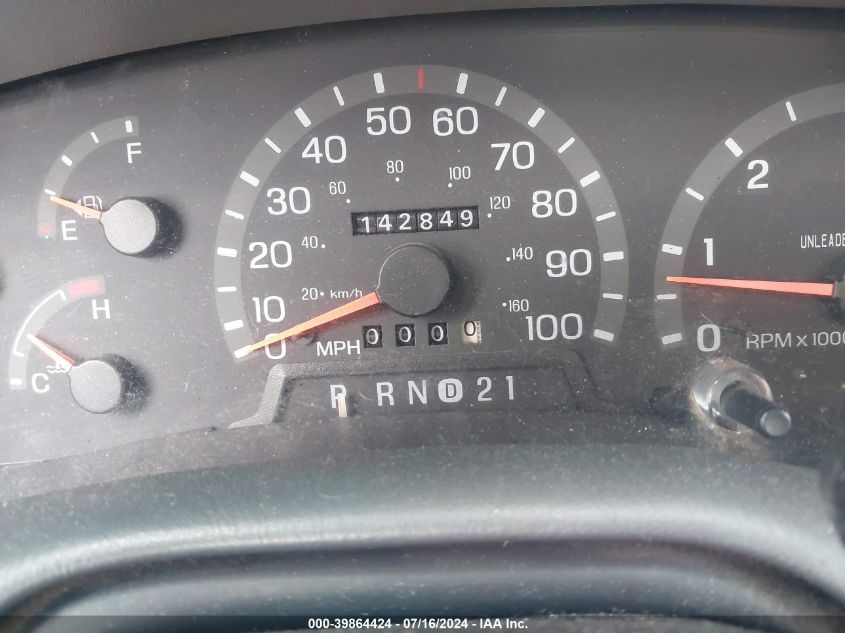 1997 Ford F-150 Lariat/Standard/Xl/Xlt VIN: 1FTDX1762VKA93869 Lot: 39864424