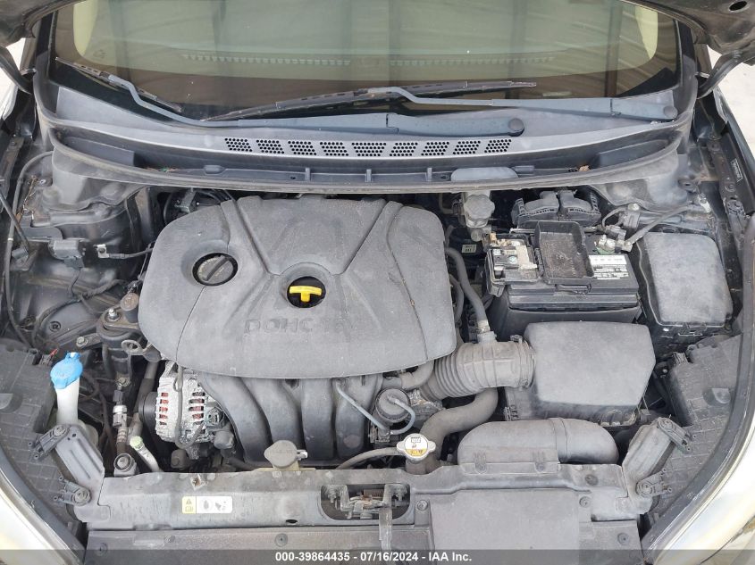 2013 Hyundai Elantra Gls/Limited VIN: 5NPDH4AE4DH234582 Lot: 39864435