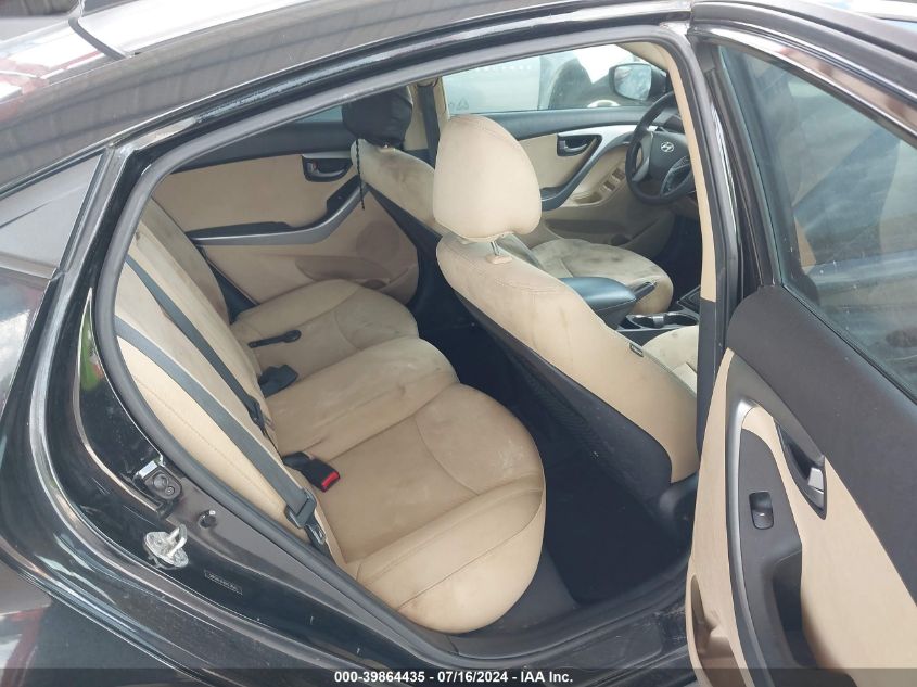 2013 Hyundai Elantra Gls/Limited VIN: 5NPDH4AE4DH234582 Lot: 39864435