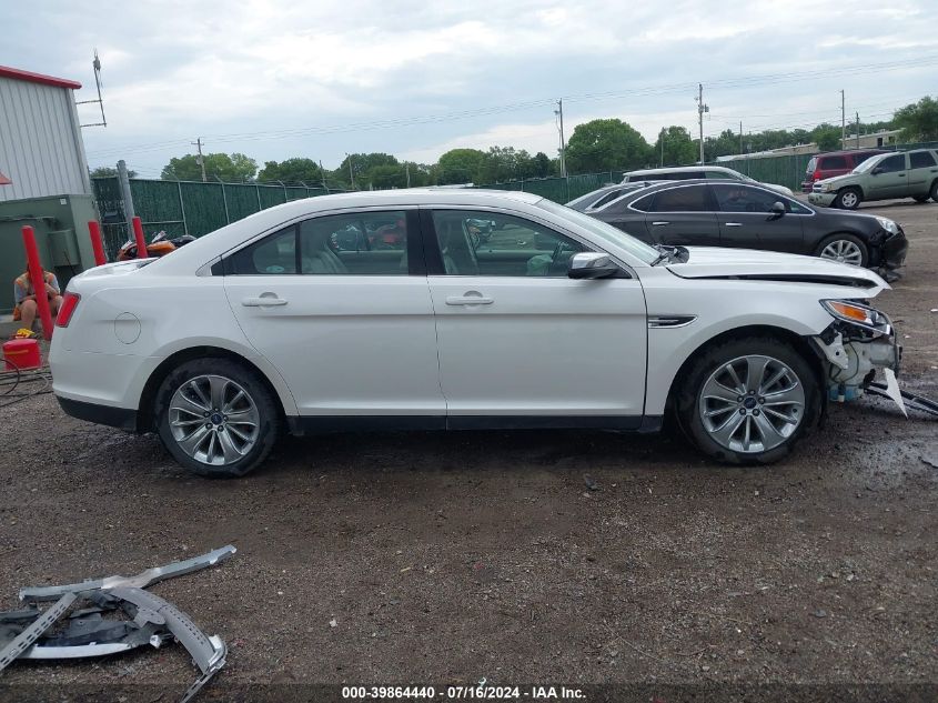 2010 Ford Taurus Limited VIN: 1FAHP2FW7AG121791 Lot: 39864440