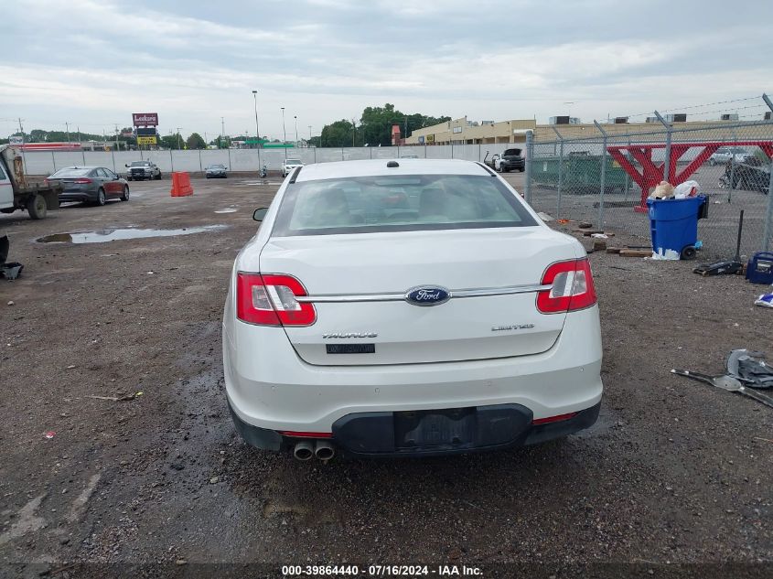 2010 Ford Taurus Limited VIN: 1FAHP2FW7AG121791 Lot: 39864440