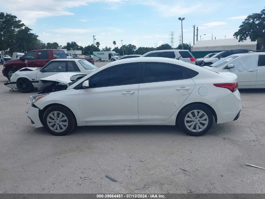 2022 Hyundai Accent Se VIN: 3KPC24A66NE166507 Lot: 39864451