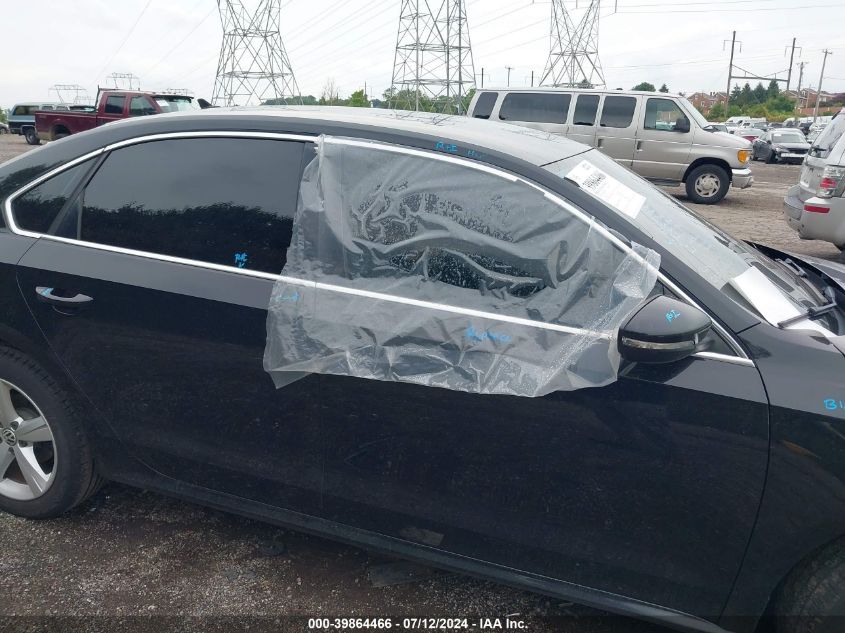 2012 Volkswagen Passat 2.5L Se VIN: 1VWBH7A36CC013922 Lot: 39864466