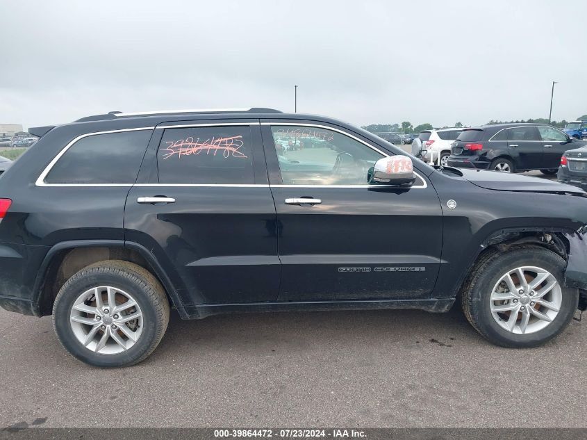 2017 Jeep Grand Cherokee Overland 4X4 VIN: 1C4RJFCG0HC817995 Lot: 39864472