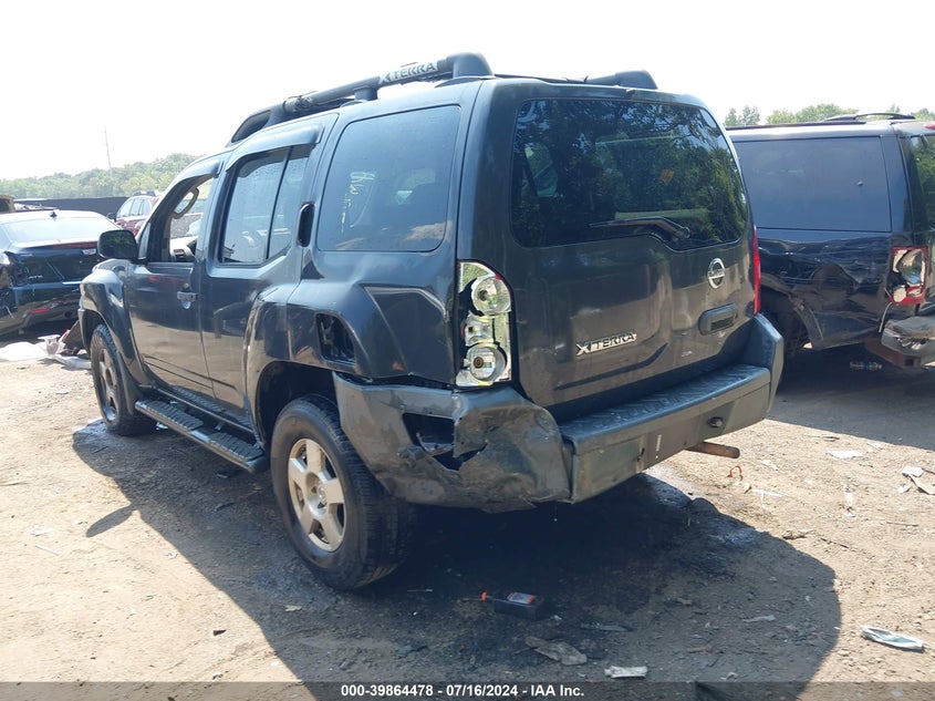 2007 Nissan Xterra Off Road/S/Se VIN: 5N1AN08WX7C537087 Lot: 39864478