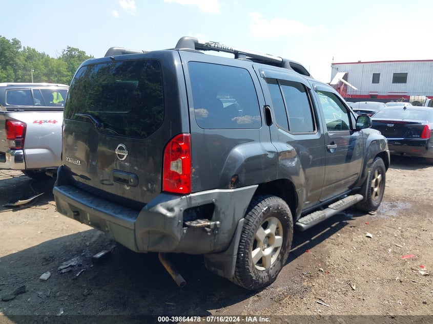 2007 Nissan Xterra Off Road/S/Se VIN: 5N1AN08WX7C537087 Lot: 39864478