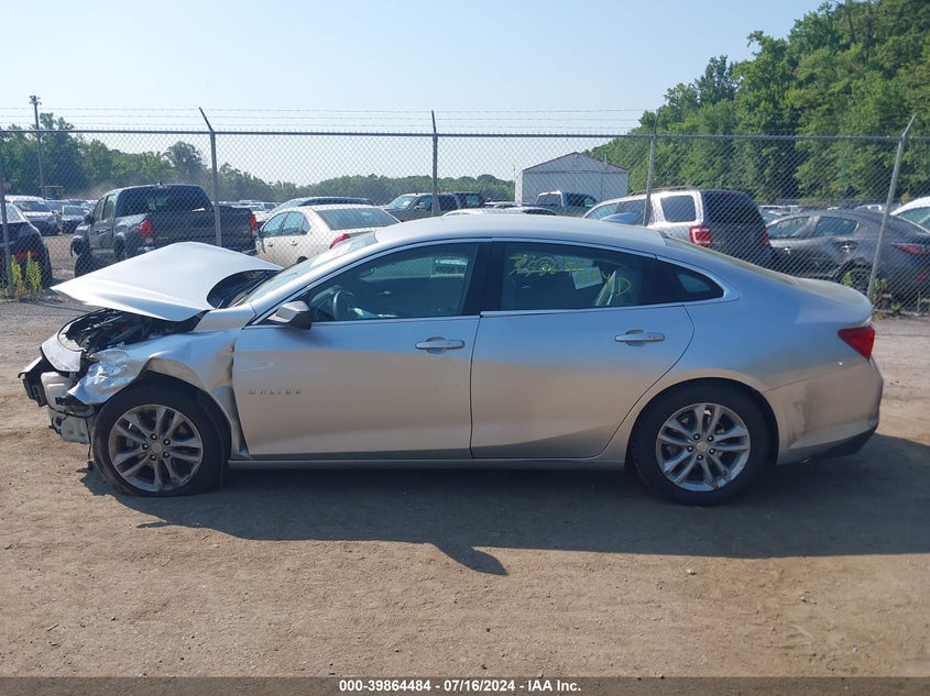 2018 Chevrolet Malibu Lt VIN: 1G1ZD5ST9JF223161 Lot: 39864484