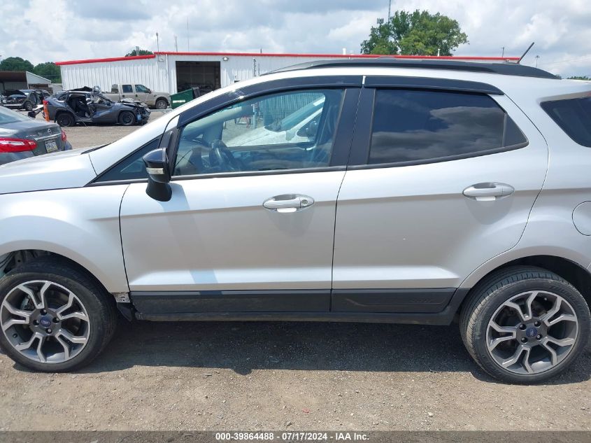 2020 Ford Ecosport Ses VIN: MAJ6S3JL9LC338777 Lot: 39864488