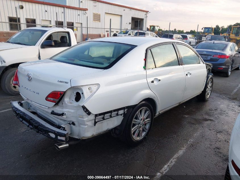 2008 Toyota Avalon Limited VIN: 4T1BK36B08U300618 Lot: 39864497