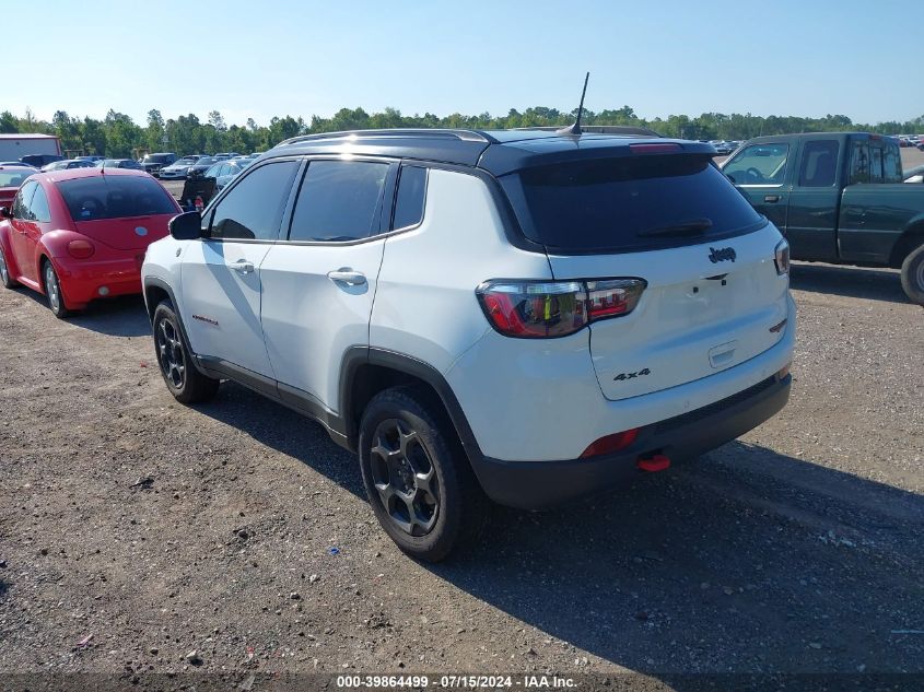 2023 Jeep Compass Trailhawk 4X4 VIN: 3C4NJDDNXPT566826 Lot: 39864499