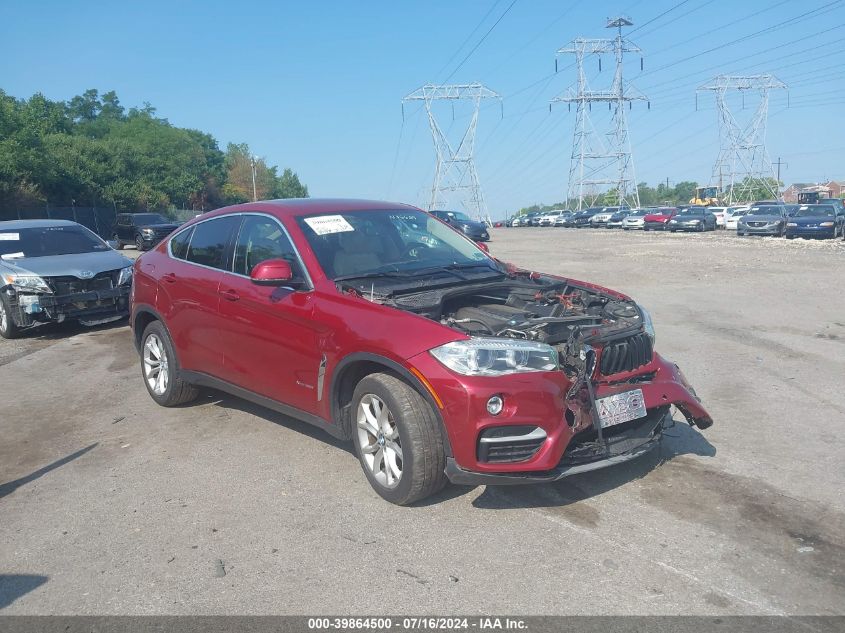 VIN 5UXKU2C50F0N76629 2015 BMW X6, Xdrive35I no.1