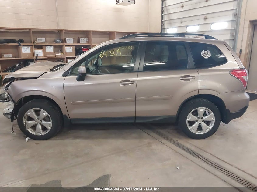 2016 Subaru Forester 2.5I Premium VIN: JF2SJADC9GH475174 Lot: 39864504