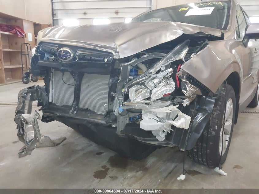 2016 Subaru Forester 2.5I Premium VIN: JF2SJADC9GH475174 Lot: 39864504