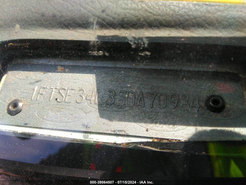 2008 Ford E-350 Super Duty Commercial/Recreational VIN: 1FTSE34L38DA70984 Lot: 39864507