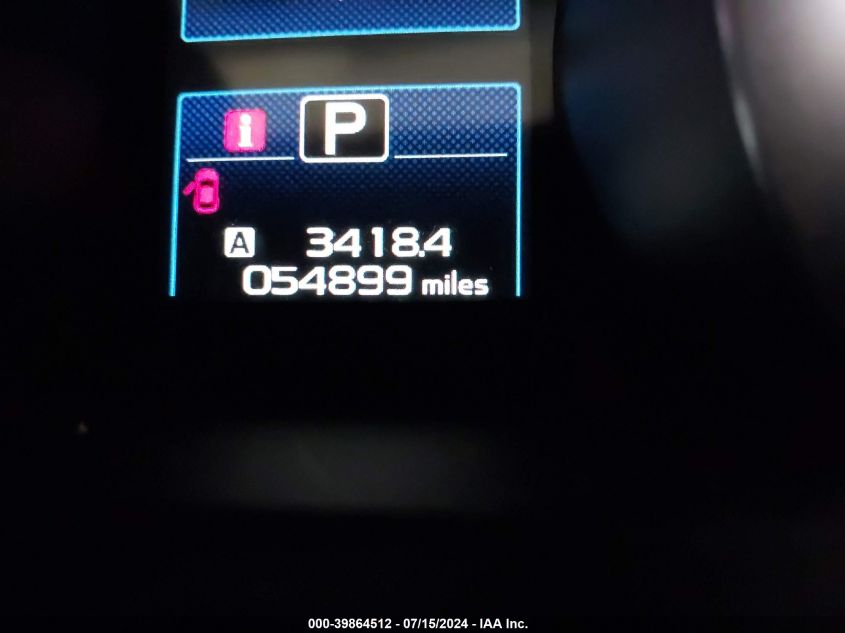 2018 Subaru Outback 2.5I Limited VIN: 4S4BSAKC3J3333434 Lot: 39864512