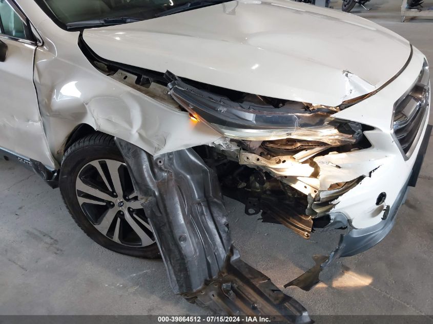 2018 Subaru Outback 2.5I Limited VIN: 4S4BSAKC3J3333434 Lot: 39864512