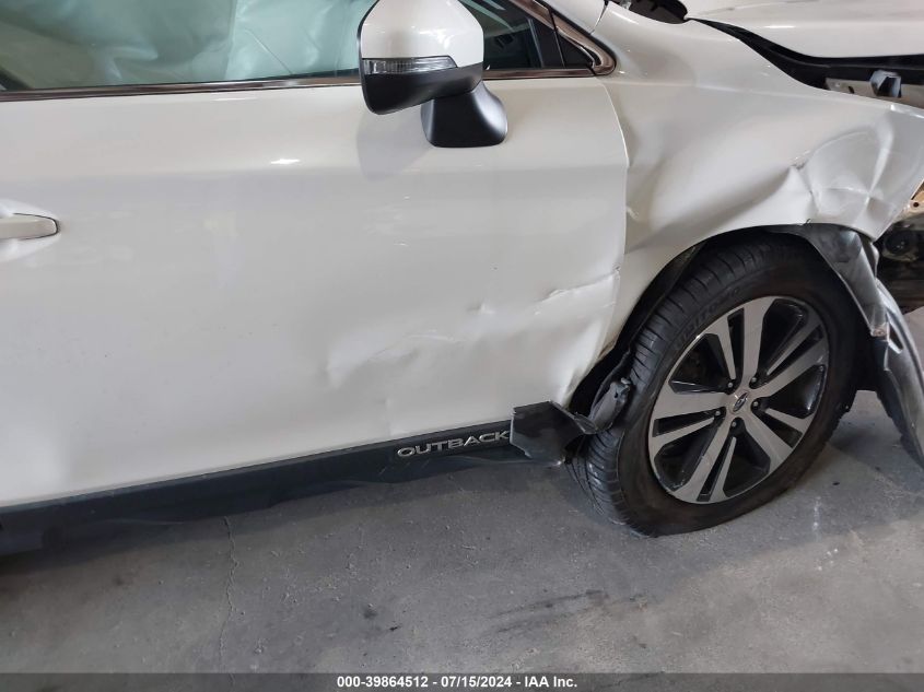 2018 Subaru Outback 2.5I Limited VIN: 4S4BSAKC3J3333434 Lot: 39864512