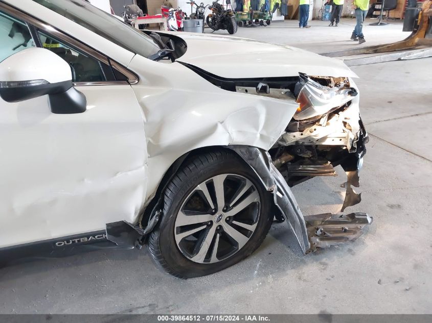 2018 Subaru Outback 2.5I Limited VIN: 4S4BSAKC3J3333434 Lot: 39864512
